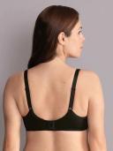 Anita Underwired Nursing Bra, Size 36f, Black