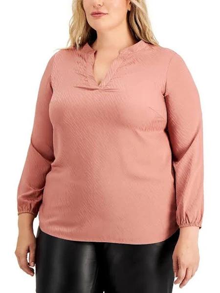 Anne Klein Women's Tops & Blouses Tunic Top - Color: Anise - 1x US
