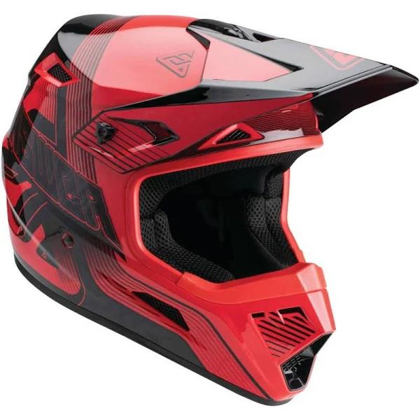 Answer 2023 AR - 1 Vendetta Red/Black Kids Helmet - L