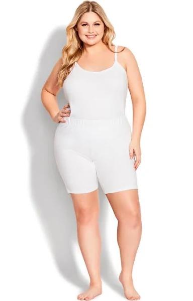 Anti Chafing Short - White - 30 - AfterPay & zipPay Available