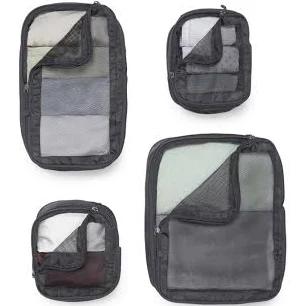 Antler Chelsea Packing Cube 4 Pack in Slate | StrandBags.com