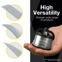 AnySharp ASKSPRO Knife Sharpener, Gunmetal Grey/Black