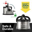 AnySharp ASKSPRO Knife Sharpener, Gunmetal Grey/Black