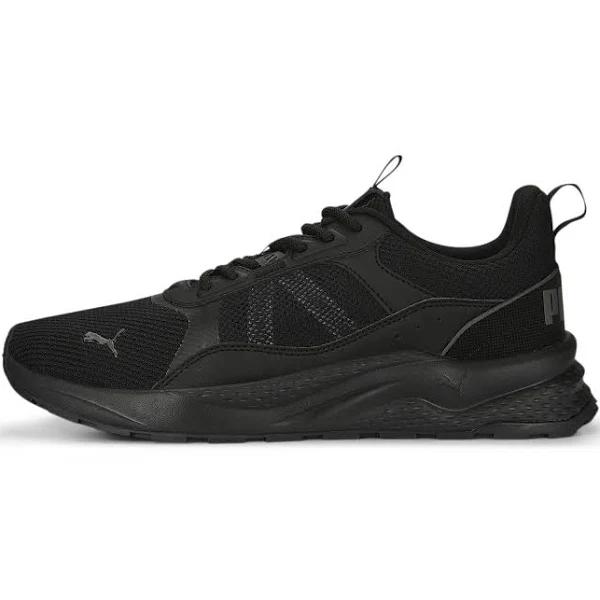 Anzarun 2.0 Unisex Sneakers in Black/Shadow Gray, Size 7 by Puma