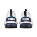 Anzarun 2.0 Unisex Sneakers in White/Navy/Black, Size 4.5 by Puma