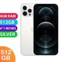 Apple iPhone 12 Pro 5G (512GB, Silver) Australian Stock - As New