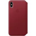 Apple iPhone XS Max Leather Folio Red