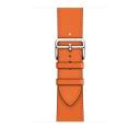 Apple Watch Hermès — 41-mm Orange Swift Leather Single Tour - Apple MKFM3FE/A