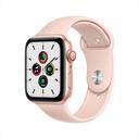 Apple Watch SE Aluminum 40mm (GPS) Black Sport Band - 32GB - Gold