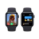 Apple Watch SE GPS + Cellular 40 mm Sport Band Black M-L