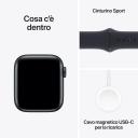Apple Watch SE GPS + Cellular 40 mm Sport Band Black M-L