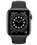 Apple Watch Series 6 Aluminum 40mm (GPS) Black Sport Band - 32GB - Gold