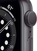 Apple Watch Series 6 Aluminum 40mm (GPS) Black Sport Band - 32GB - Gold