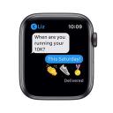 Apple Watch Series 6 Aluminum 44mm (GPS) Black Sport Band - 32GB - Red