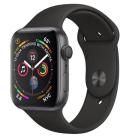 Apple Watch Series 6 Aluminum 44mm (GPS + Cellular) Black Sport Band - 32GB - Silver
