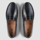 AQ by Aquila Conwell Leather Driving Shoes in Black 44