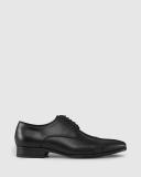 AQ by Aquila Thatcher Leather Dress Shoe Black 45