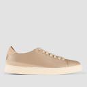 Aquila Perry Leather Sneakers in Taupe 39