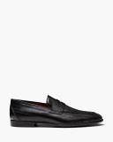 Aquila Royce Black Loafers