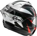 Arai RX-7V Racing Sign Helmet, black-white-red, Size S