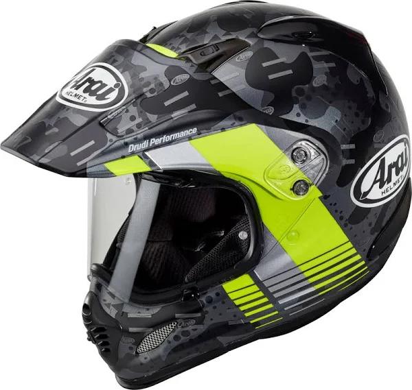 Arai Tour-X4 - Cover Yellow Motorcycle Helmet