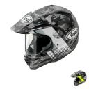 Arai XD4 Cover Helmet - Frost Fluorescent Yellow - Small