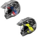 Arai XD4 Cover Helmet, XL / Frost Fluorescent Yellow