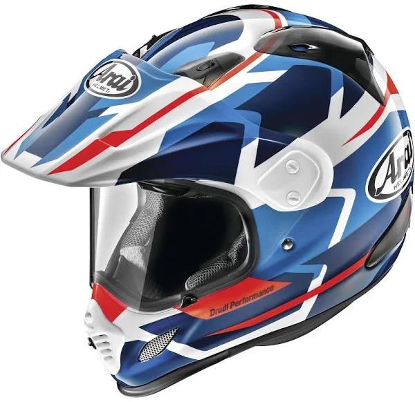 Arai XD4 Depart Helmet - White/Blue - Small