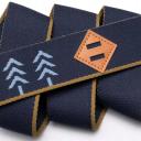 Arcade Blackwood Belt - Navy Sky