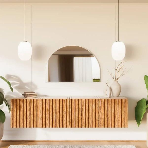 Arch Mirror 800x1200 White | Pre-Order For Late September