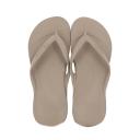 Arch Support Thongs - Taupe