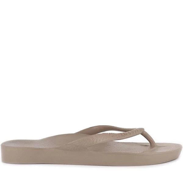 Arch Support Thongs - Taupe