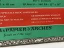 Arches 200177170 Watercolor Block Cold Press, 12X16-Inch, 20 Sheets