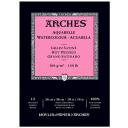 Arches Watercolor Pad, Hot Press, 10" x 14"