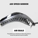 Arena Airspeed Mirror Gold One Size