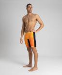 Arena Men's Spraypaint Maxlife Jammer Swimsuit - Navy/Navy | Polyester - Swimoutlet.com