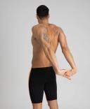Arena Men's Spraypaint Maxlife Jammer Swimsuit - Navy/Navy | Polyester - Swimoutlet.com
