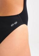Arena Solid Light Tech High Swimsuit - Black White