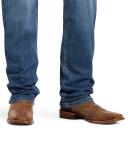 Ariat Mens 10020815 M2 Relaxed Fit Boot Cut Jean Jeans - Blue