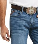 Ariat Mens 10020815 M2 Relaxed Fit Boot Cut Jean Jeans - Blue