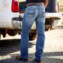 Ariat Mens 10020815 M2 Relaxed Fit Boot Cut Jean Jeans - Blue