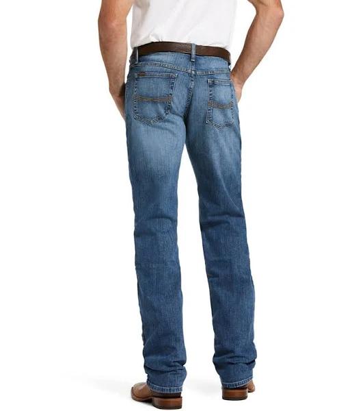 Ariat Mens 10020815 M2 Relaxed Fit Boot Cut Jean Jeans - Blue