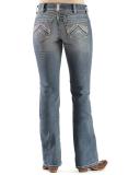 Ariat Women's Wms R.E.A.L Whipstitch Rainstorm Jean