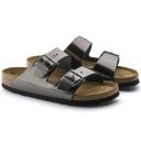 Arizona - Metallic Anthracite Soft Footbed