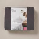 Arlo Stonewash Fitted Sheet | Blue | Double Bed | Cotton