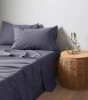 Arlo Stonewash Sheet Set | Blue | Queen Bed | Cotton