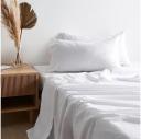 Arlo Stonewash Sheet Set | Brown | King Bed | Cotton