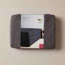 Arlo Stonewash Valance | Grey | Queen Bed