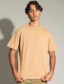 Article One Heavyweight Crew Tee in Toffee Beige L