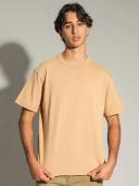 Article One Heavyweight Crew Tee in Toffee Beige M
